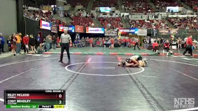 G - 100 lbs Cons. Round 4 - Peyton Liva, Butte (Girls) vs Emmalyn Miller, Baker (Girls)