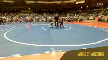 46 lbs Consi Of 4 - Cassius Matthias, Nebraska Wrestling Academy vs Christopher Waitkus, Team Tulsa Wrestling Club