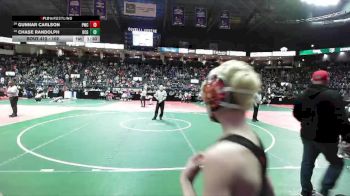 102 lbs Champ. Round 3 - Gunnar Carlson, PWCA vs Chase Randolph, OCGA