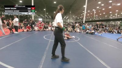 60 lbs Round 2 (6 Team) - Maverick Jovino, The Outsiders vs Brody Bauer, Capital City WC
