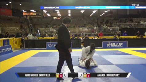 Amanda Fay Humphrey vs Ariel Michele Overstreet 2025 Pan Jiu Jitsu IBJJF Championship