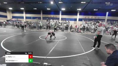 80 lbs Semifinal - Jessie Kelly, Savage House WC vs Mackenzie Amidon, Mtc