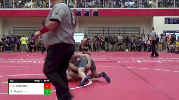 152 lbs Champ. Round 1 - Noah Sessions, Kankakee Valley vs Robert Florian, Harrison (West Lafayette)