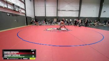 113 lbs 2nd Place Match - Xavier Espinoza, Elma Wrestling Club vs Zackery Motzkus, South West Washington Wrestling Club