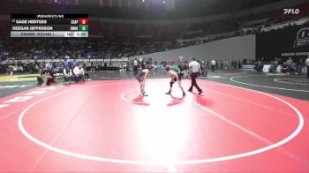 4A Boys 106 lbs Champ. Round 1 - Gage Hentges, Scappoose Boys vs Keegan Jefferson, Sweet Home Boys