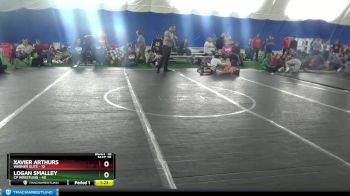 160 lbs Round 4 (8 Team) - Logan Smalley, CP Wrestling vs Xavier Arthurs, Warner Elite