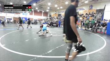 132 lbs Cons. Round 4 - Matthew Mascarenas, Cleveland vs Tripp Saire, Huntington Beach