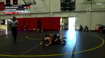 125 lbs Semifinal - Jesse Hernandez, Cerritos College vs Nathan Kaiser, Lemoore College