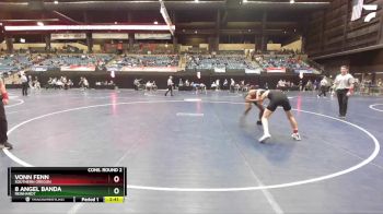 125 lbs Cons. Round 2 - Vonn Fenn, Southern Oregon vs 8 Angel Banda, Reinhardt