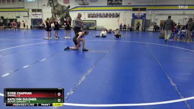 120 lbs Round 2 (8 Team) - Katilynn Guldner, Benton Community vs Kyrie Chapman, Grinnell