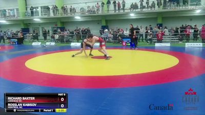 55kg Cons. Round 2 - Richard Baxter, Lakehead WC vs Rosslan Kabisov, Montreal WC