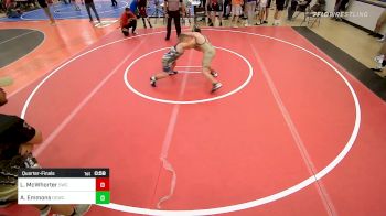 100 lbs Quarterfinal - Leelan McWhorter, Salina Wrestling Club vs Asher Emmons, Dark Cloud Wrestling Club