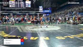 120 lbs Cons 32 #2 - Jake Messner, Minnesota vs Lukus Carrillo, Utah
