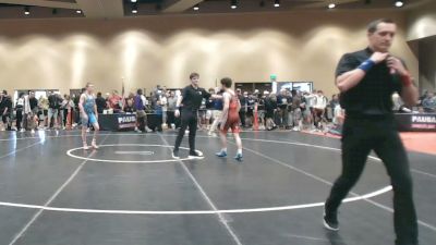 120 lbs Quarters - Anthony Curlo, Blairstown Wrestling Club vs Gabe Oberheim, Buffalo Valley Athletic Club