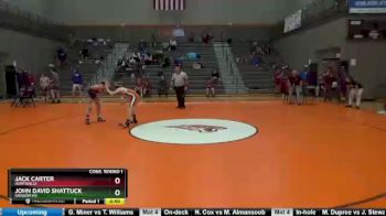 108 lbs Cons. Round 1 - John David Shattuck, Grissom HS vs Jack Carter, Huntsville