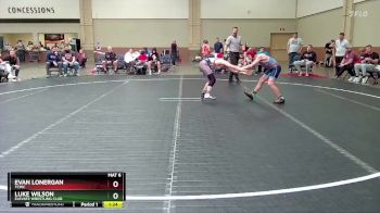 110 lbs Cons. Semi - Evan Lonergan, TCWC vs Luke Wilson, Elevate Wrestling Club