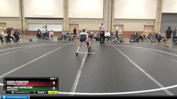 115 lbs Cons. Round 3 - William Hamilton, Grindhouse vs Aiden Forister, Woodshed Wrestling