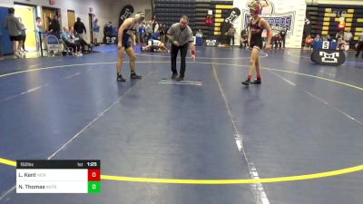 152 lbs R-64 - Logan Kent, Hickory vs Nathan Thomas, Notre Dame GP