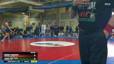 132 lbs Grady Iverson, Bismarck Century vs Evan Van Tuyl, Sheridan