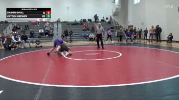 175 lbs 15th Place Match - Kaiden Shull, New London vs Cayden Brewer, Keokuk