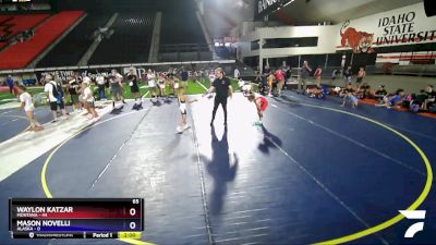 65 lbs Cross Bracket (8 Team) - Waylon Katzar, Montana vs Mason Novelli, Alaska