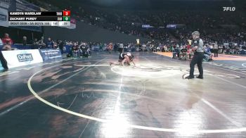 5A Boys 165 lbs Cons. Round 1 - Zachary Purdy, Silverton Boys vs Kamdyn Wardlaw, Thurston Boys