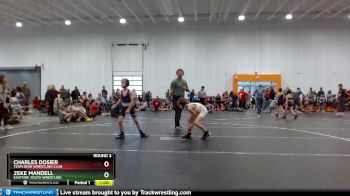 66 lbs Round 3 - Zeke Mandell, Eastside Youth Wrestling vs Charles Dosier, Team Bear Wrestling Club
