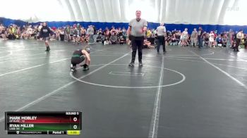 80 lbs Round 5 (8 Team) - Mark Mobley, CP Elite vs Ryan Miller, Lake WC