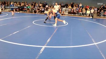 126 lbs Round 3 - Tyler Haneborg, North Platte vs Weston Green, Norton Community HS
