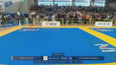 Ciriaco Capone vs Alessandro Romanelli 2026 UIJJ TRIESTE BJJ CHALLENGE
