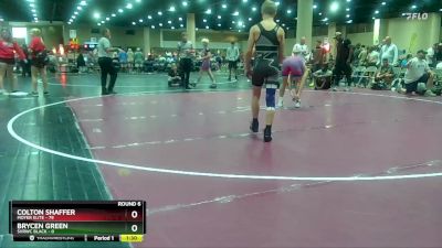 125 lbs Round 6 (8 Team) - Colton Shaffer, Moyer Elite vs Brycen Green, SVRWC Black