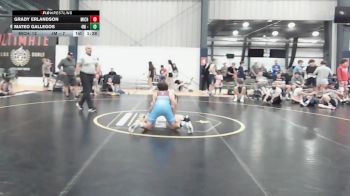 123 lbs Rr Rnd 4 - Grady Erlandson, Michigan Premier Red - BHS vs Mateo Gallegos, 4M - BHS