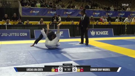 Connor Gray Waddell vs Luccas Lira Costa 2026 Pan Jiu Jitsu IBJJF Championship