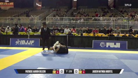 Jaiden Na'inoa Mortel vs Patrick Aaron Deleon 2025 Pan Jiu Jitsu IBJJF Championship