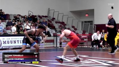 57kg 1st Place Match - Nathan Tomasello, Atreus vs Brandon Courtney, Atreus