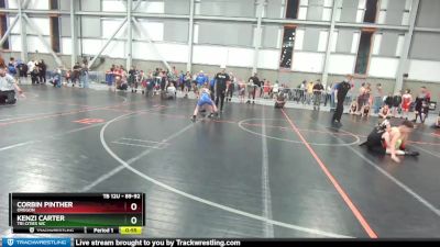 89-92 lbs Round 3 - Kenzi Carter, Tri Cities WC vs Corbin Pinther, Oregon