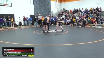 138 lbs Cons. Semi - Maddox Schmelzer, Ed-Co vs Tyler Miles, MWC Elite