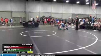 180 lbs Placement Matches (8 Team) - Abigale Swanson, Wisconsin vs Kaitlyn Pegarella, Pennsylvania Blue