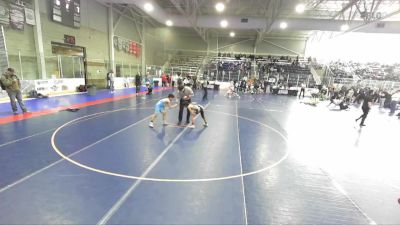 90 lbs 1st Place Match - Eli Armstrong, East Idaho Elite vs Lexander Ramirez, 208 Badgers Wrestling Club