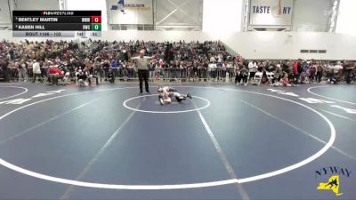 102 lbs Semifinal - Bentley Martin, Warrior Warehouse Wrestling vs Kasen Hill, Rambler Wrestling Club