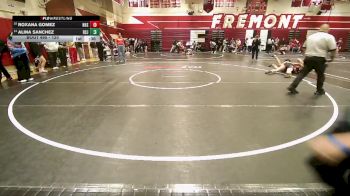 120 lbs Cons. Round 4 - Roxana Gomez, Hollister High School vs Alina Sanchez, Rancho San Juan