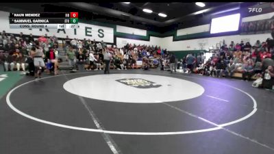 157 lbs Cons. Round 4 - Sammuel Garnica, Stockdale vs Naun Mendez, Firebaugh