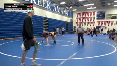 JV-23 lbs Round 2 - Logan Rudish, Solon vs Andrew Errington, Mount Vernon