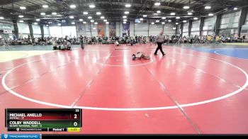 60 lbs Rd# 2 10:30am Friday - Michael Anello, M2TCNJ vs Colby Waddell, NCWAY National Team