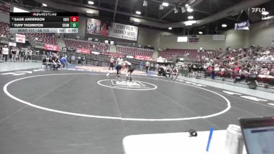 2A 113 lbs Quarterfinal - Tuff Thornton, South Summit vs Gage Anderson, Enterprise