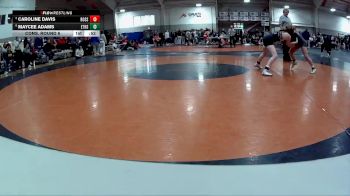120 lbs Cons. Round 6 - Caroline Davis, Ross High School vs Maycee Adams, Eaton High School