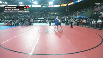 3A 285 lbs Cons. Semi - Rayden Fisher, New Plymouth vs Michael Lizarraga, Firth