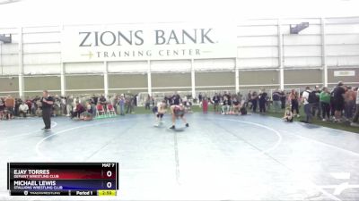 132 lbs Cons. Round 5 - Ejay Torres, Defiant Wrestling Club vs Michael Lewis, Stallions Wrestling Club