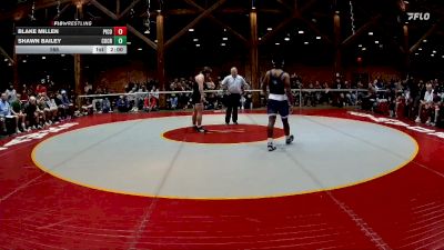 165 lbs 2nd Wrestleback (16 Team) - Blake Millen, Pike County vs Shawn Bailey, Coahulla Creek