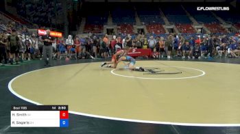 106 lbs Rnd Of 32 - Hunter Smith, Oregon vs Robert Sagaris, Ohio